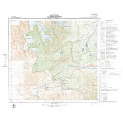 Carta topográfica 4372-28 <em>CARRENLEUFU</em>