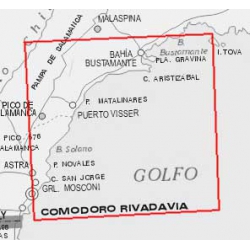 Carta topográfica 4566-III <em>Comod.RIVADAVIA</em>