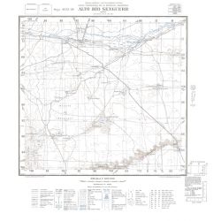 Carta topográfica 4572-24 <em>ALTO R.SENGUERR</em>