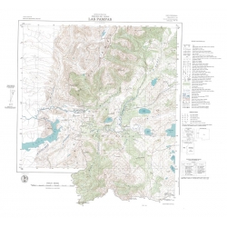 Carta topográfica 4572-4 <em>LAS PAMPAS</em>