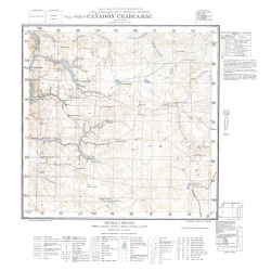 Carta topográfica 4769-19 <em>C¤d.CHARCAMAC</em>