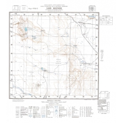 Carta topográfica 4769-2 <em>LOS MONOS</em>