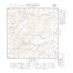 Carta topográfica 4769-22 <em>Co.COCODRILO</em>