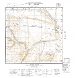 Carta topográfica 4769-7 <em>EL PLUMA</em>