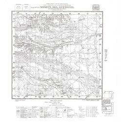 Carta topográfica 4772-5 <em>Mta.D.GUENGUEL</em>