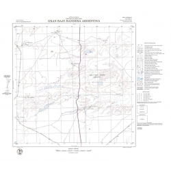 Carta topográfica 4969-12 <em>GRAN B.BANDERA ARGENTINA</em>