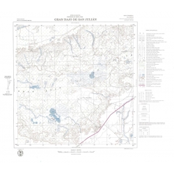 Carta topográfica 4969-24 <em>Pt.SAN JULIAN</em>