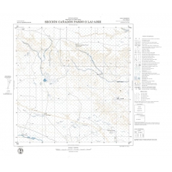 Carta topográfica 4969-28 <em>Secc.CA¥ADON PARDO ¢ LAI A</em>