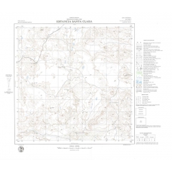 Carta topográfica 4969-3 <em>Ea.Sta.CLARA</em>