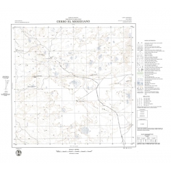 Carta topográfica 4969-5 <em>Co.EL MERIDIANO</em>