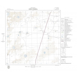 Carta topográfica 4969-6 <em>TRES CERROS</em>