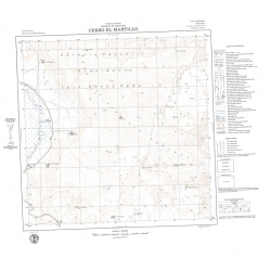 Carta topográfica 4969-7 <em>Co.EL MARTILLO</em>