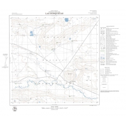 Carta topográfica 4972-5 <em>LAS HORQUETAS</em>