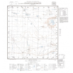 Carta topográfica 5169-13 <em>Ea.EL MENDOCINO</em>