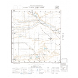 Carta topográfica 5169-25 <em>Ea.LAS HORQUETAS</em>