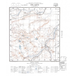 Carta topográfica 5169-32 <em>R.CHICO Sta.Cruz</em>