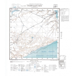 Carta topográfica 5169-4 <em>Pt.SANTA CRUZ</em>