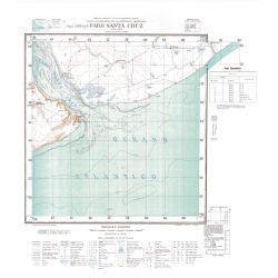 Carta topográfica 5169-5 <em>FARO SANTA CRUZ</em>