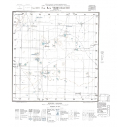 Carta topográfica 5169-7 <em>Ea.LA TEHUELCHE</em>