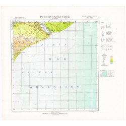 Carta topográfica 5169-II <em>Pt.SANTA CRUZ</em>