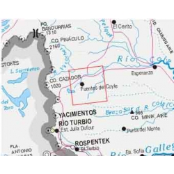 Carta topográfica 5172-22 <em>Ea.FUENTES D.COYLE</em>
