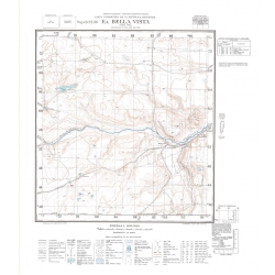 Carta topográfica 5172-36 <em>Ea.BELLA VISTA</em>