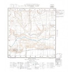 Carta topográfica 5172-6 <em>Ea.CONDOR CLIFF</em>