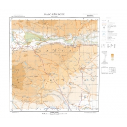 Carta topográfica 5172-II <em>Po.RIO BOTE</em>