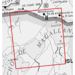 Carta topográfica 5369-I <em>Mte.AYMOND</em>