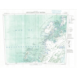 Carta topográfica 6565 <em>Dest.NAVAL MELCHIOR</em>