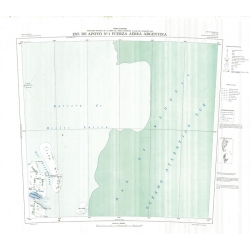 Carta topográfica 6960 <em>Est. APOYO F.A.A.</em>