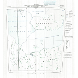 Carta topográfica 7372 <em>I.ALEJANDRO I Sec.S.</em>